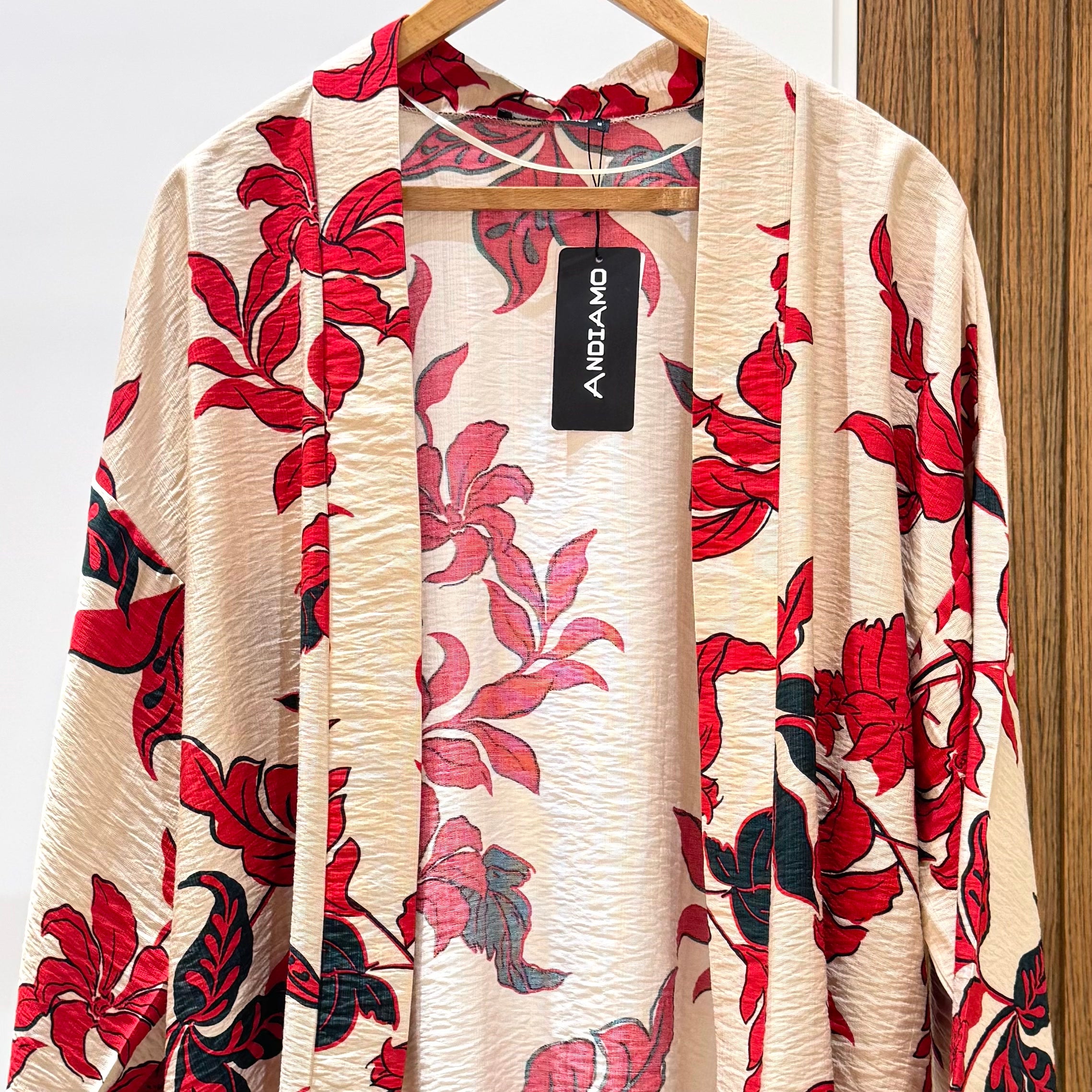 Cardigan-Spanish Linen-RED