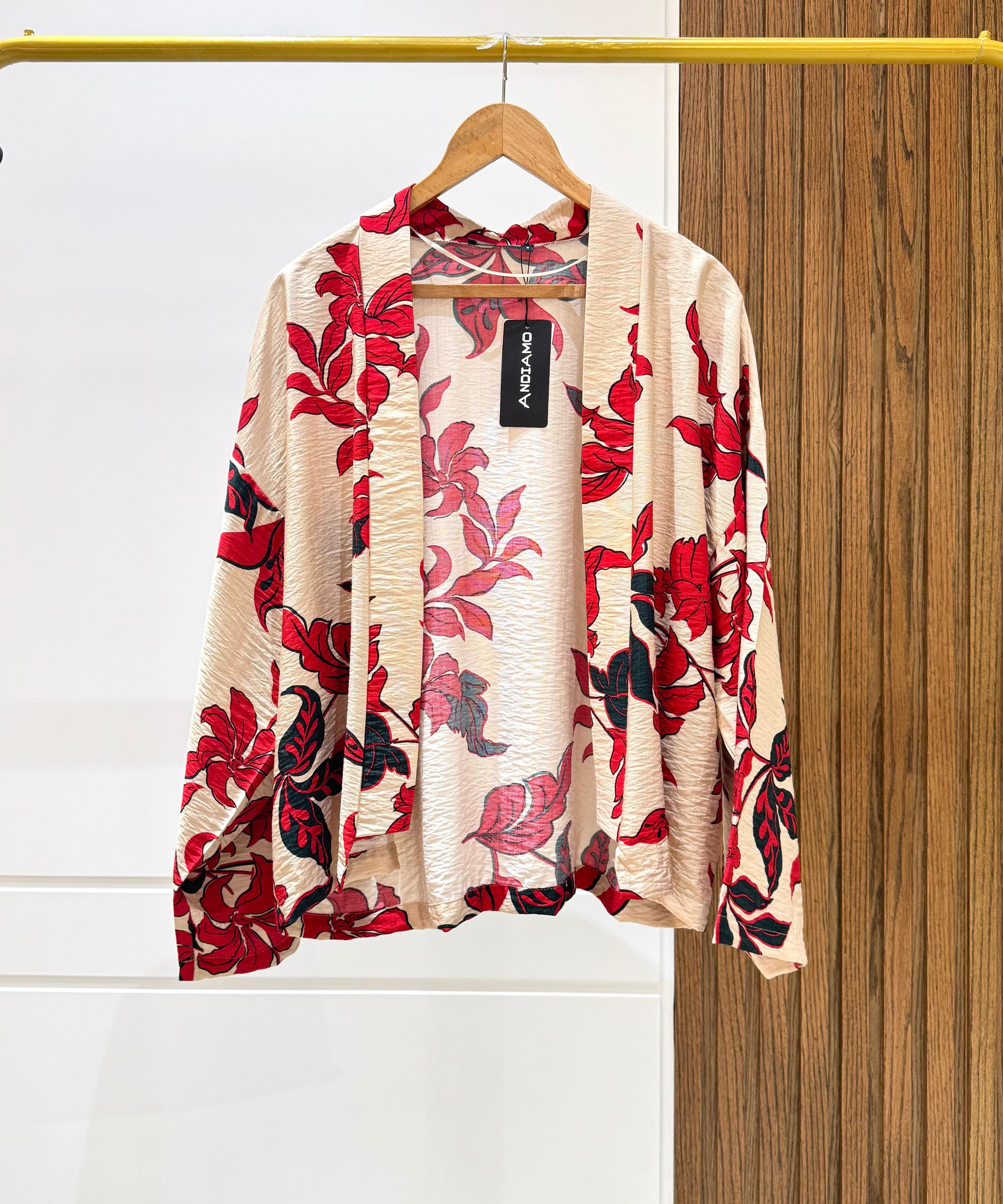 Cardigan-Spanish Linen-RED