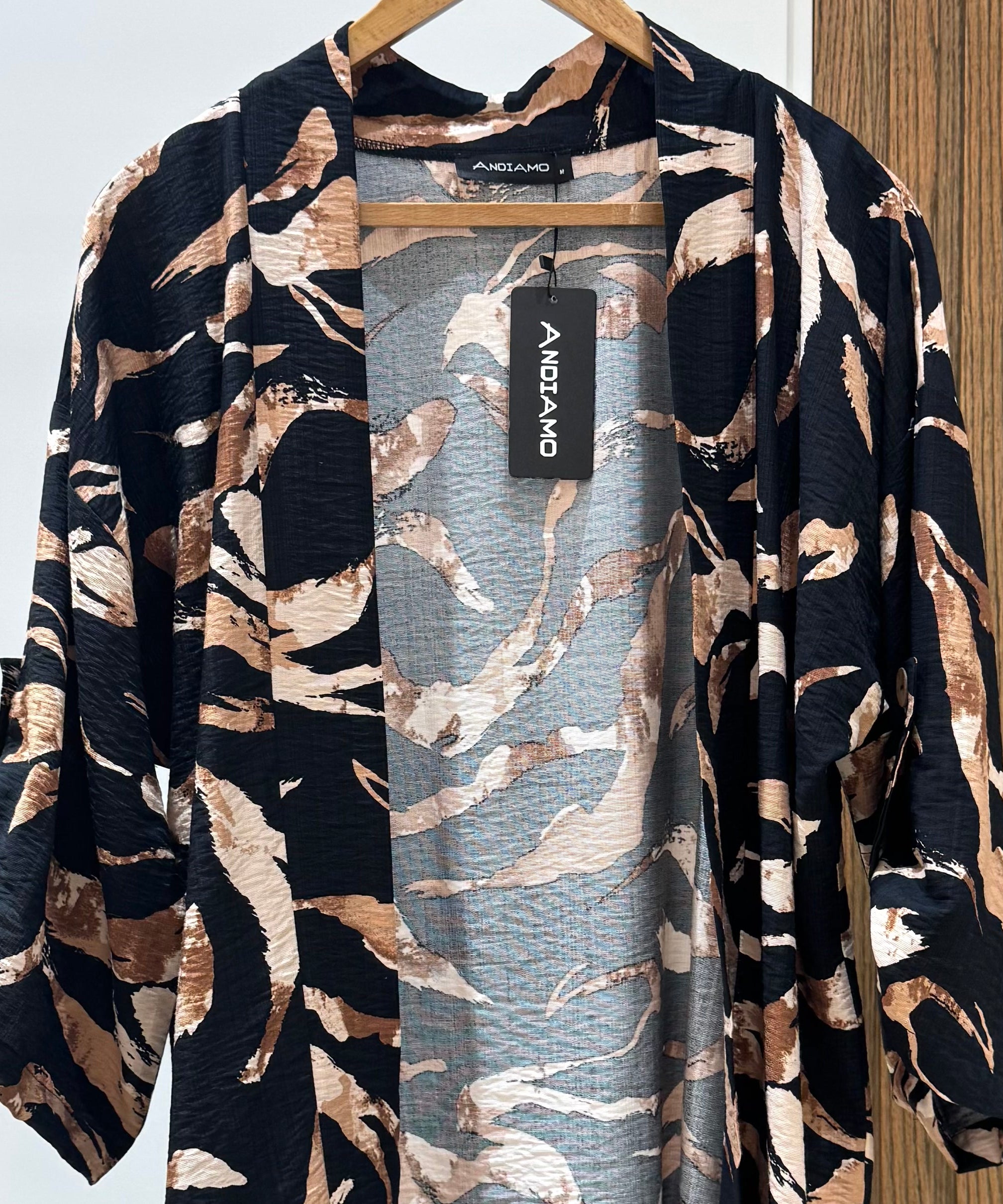 Cardigan-Spanish Linen-BROWN