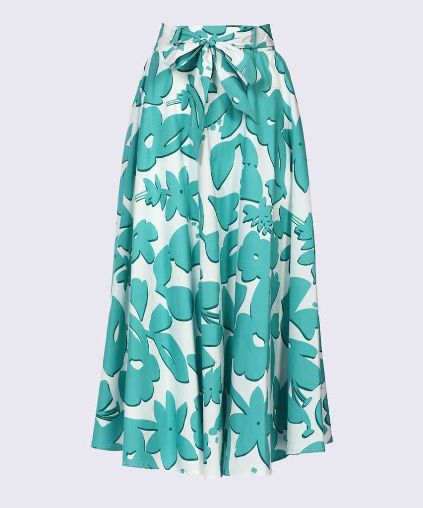 Skirt-Cotton Polyester-MINT