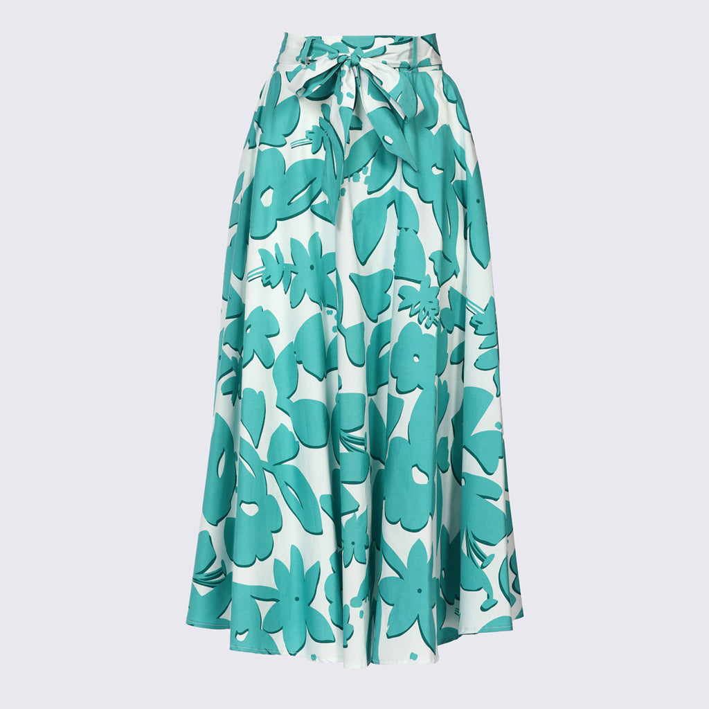 Skirt-Cotton Polyester-MINT