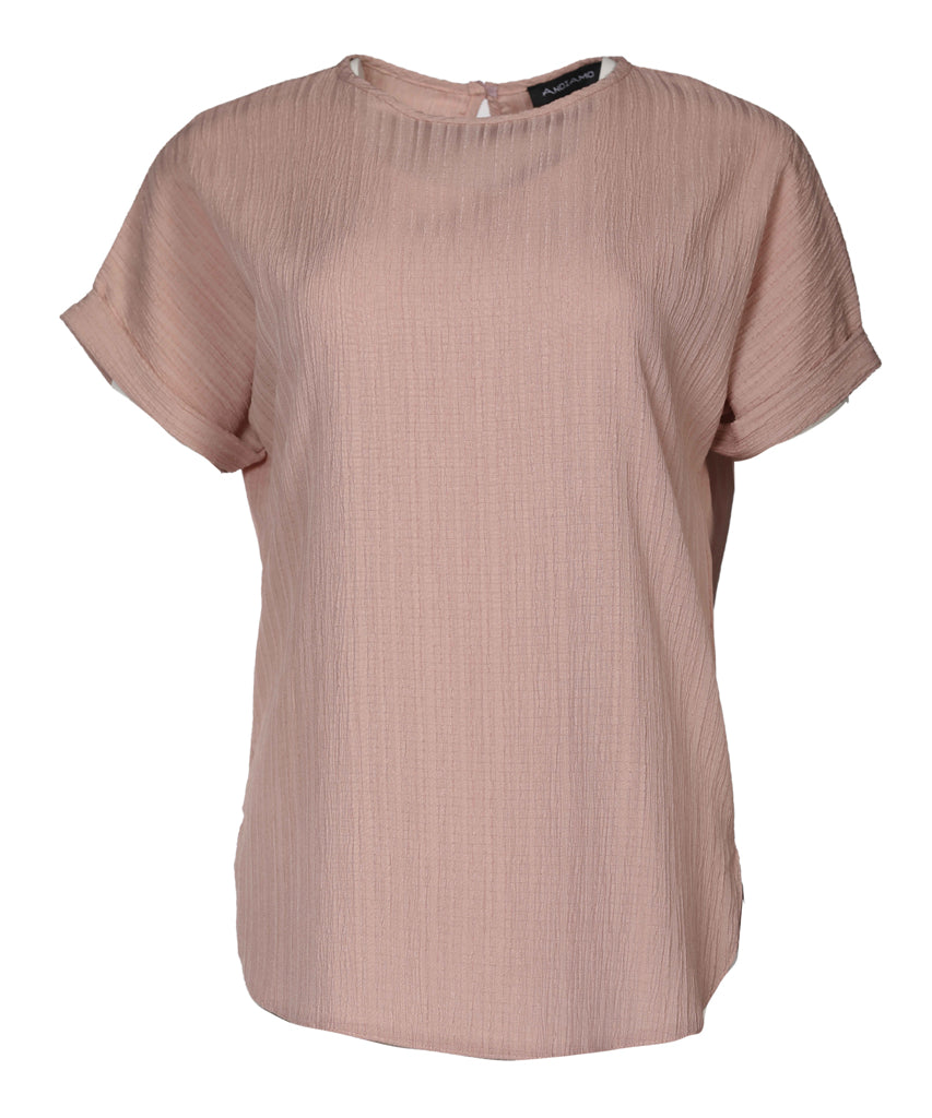 Blouse-Cotton Viscose-ROSE