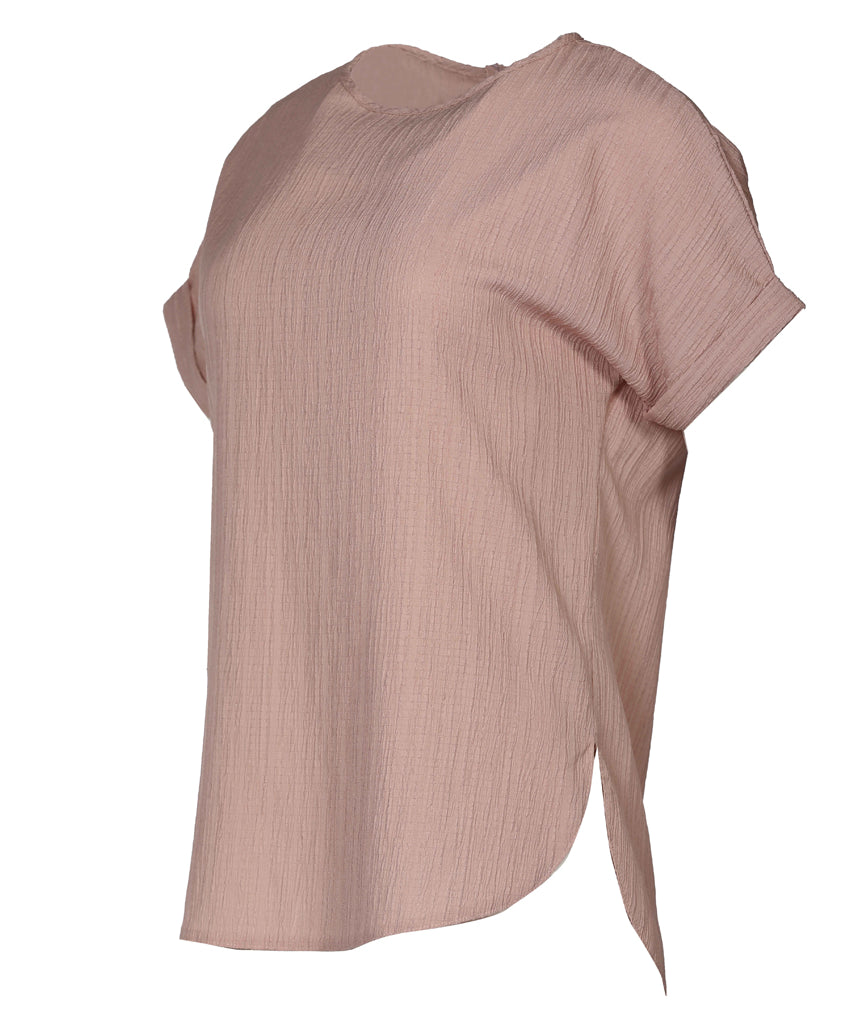 Blouse-Cotton Viscose-ROSE