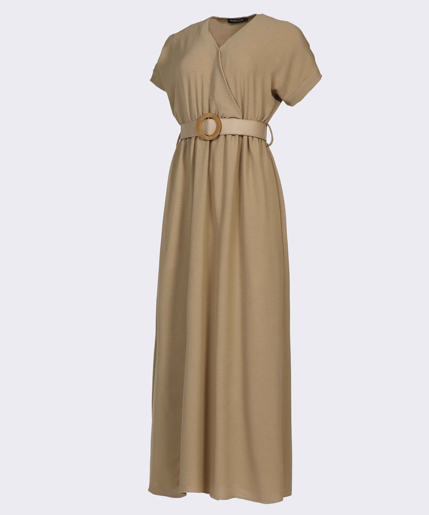 Dress-Cotton Viscose-CAFEE