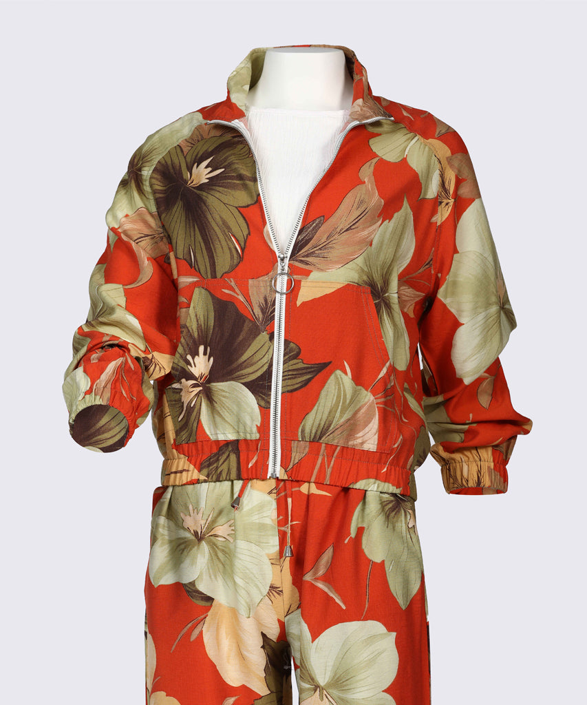 Trousers-Spanish Linen-ORANGE