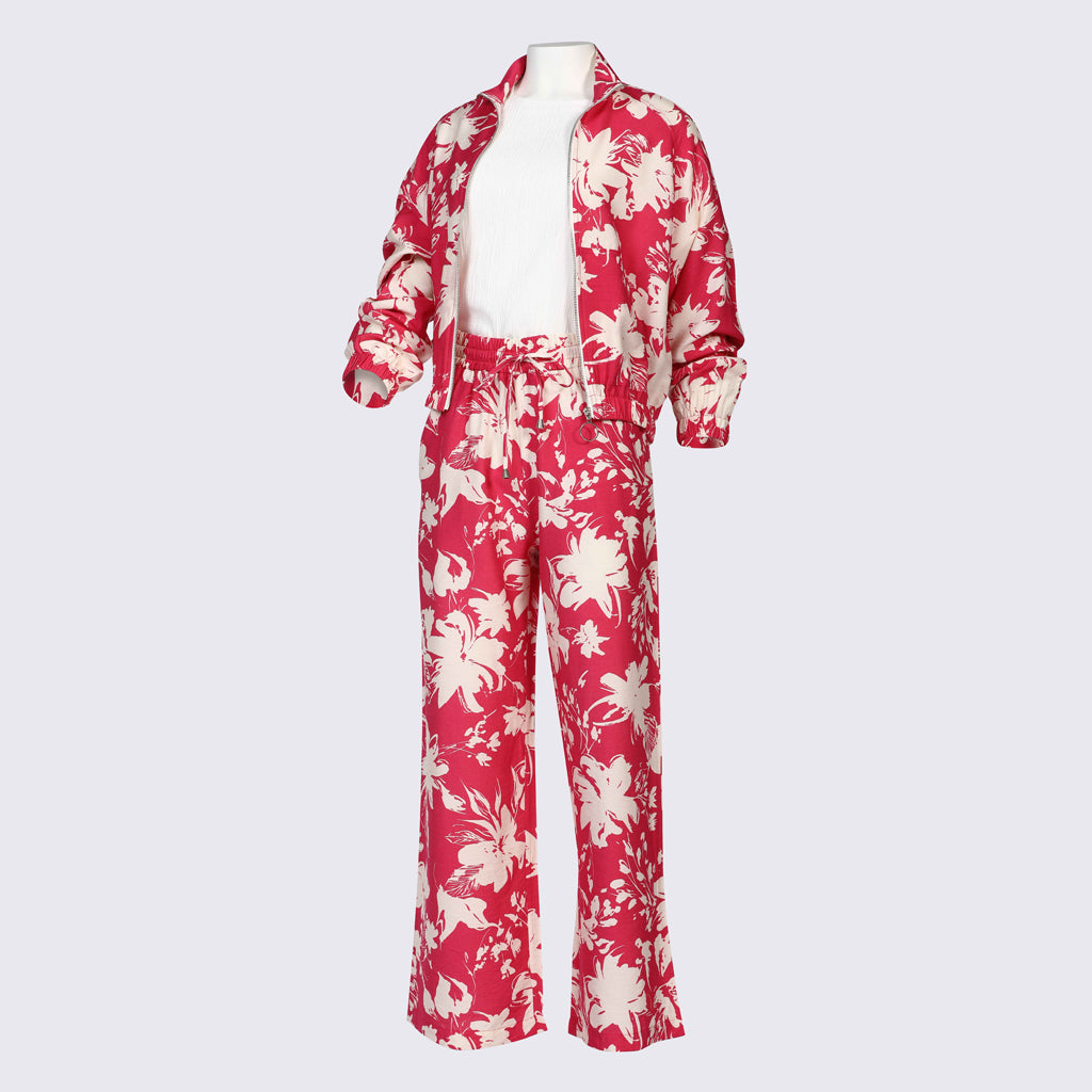 Trousers-Spanish Linen-FUCHSIA