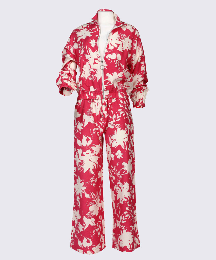 Jacket-Spanish Linen-FUCHSIA