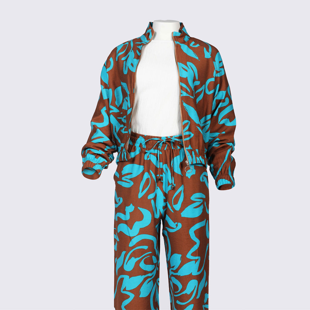 Trousers-Spanish Linen-TURQUOIS