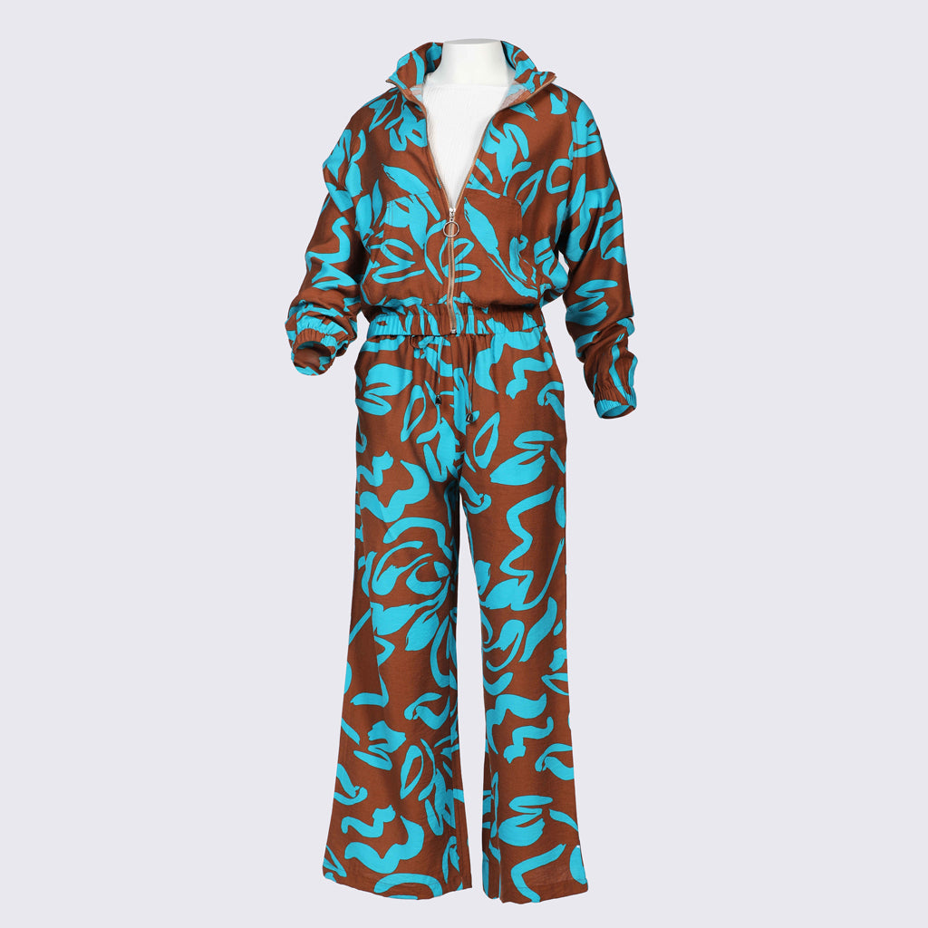 Trousers-Spanish Linen-TURQUOIS