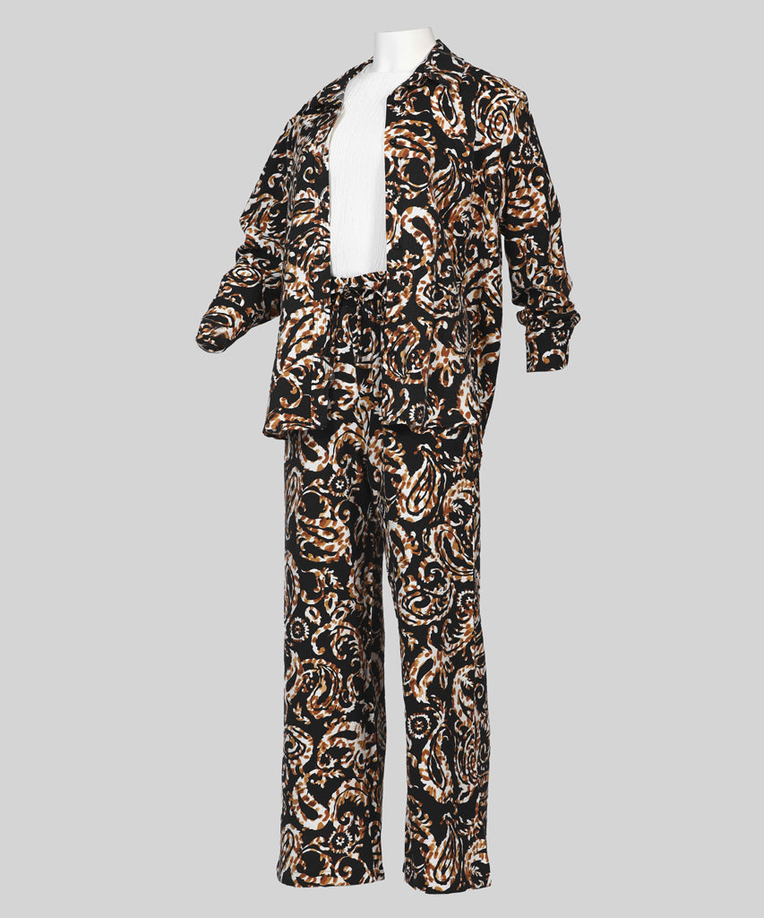 Trousers-Spanish Linen-BLACK