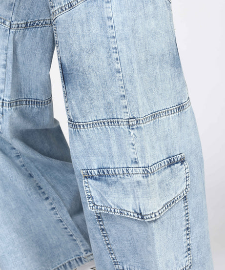 Cargo-Jeans-L BLUE