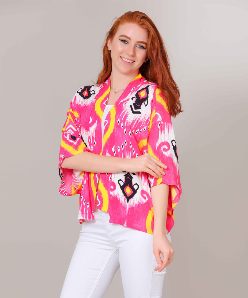 Pancho-Viscose-FUSHIA