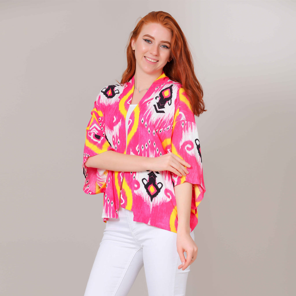 Pancho-Viscose-FUSHIA