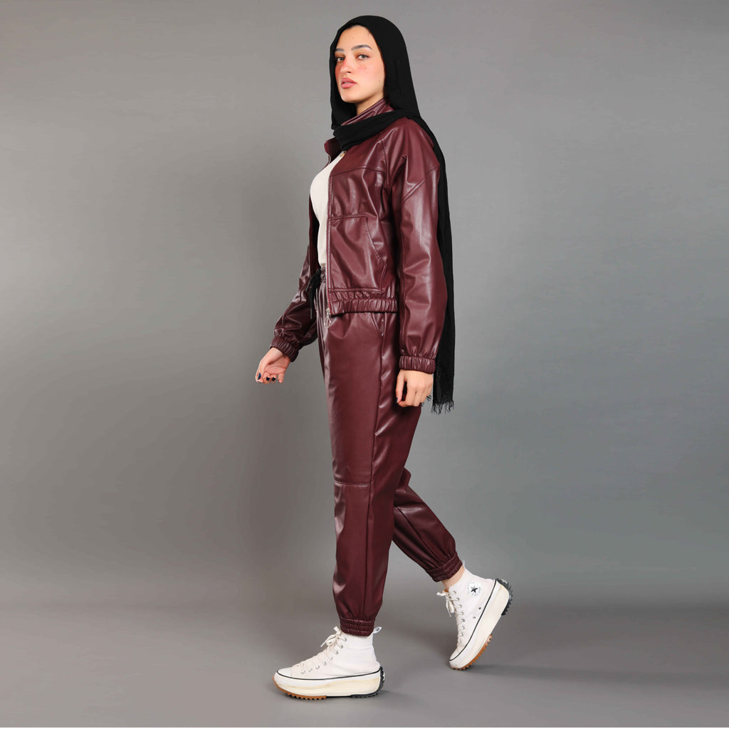 Trouser-Leather-BURGUNDY