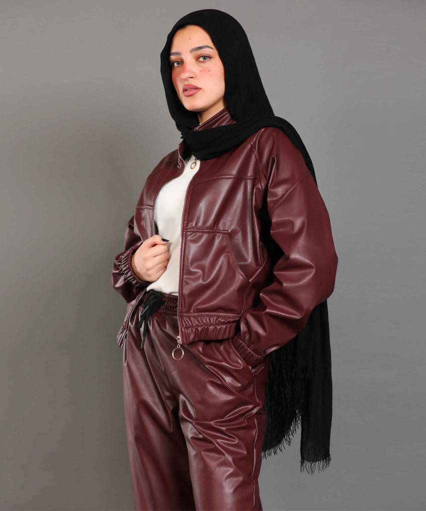 Trouser-Leather-BURGUNDY