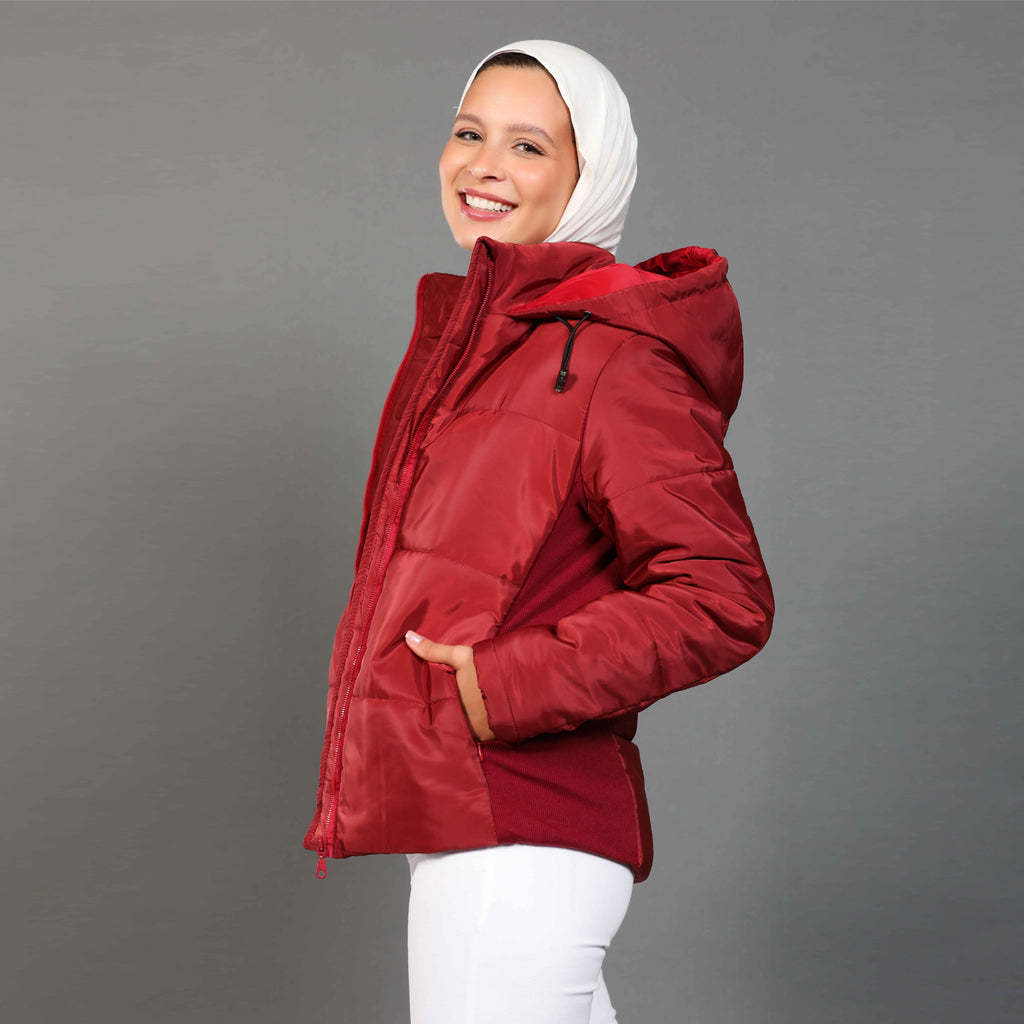 Jacket-Waterproof-BURGUNDY