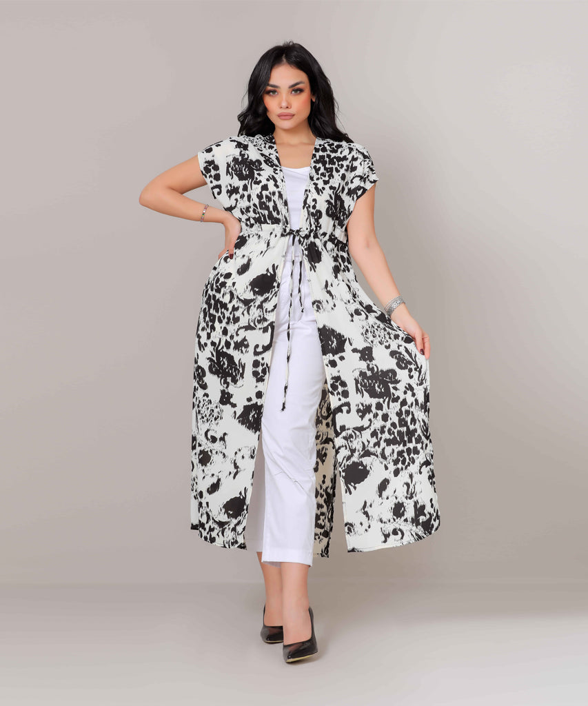 Cardigan-Chiffon-OF WHITE