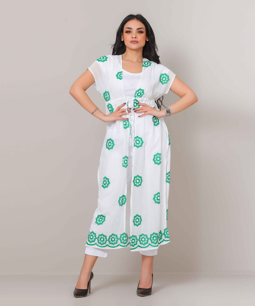 Cardigan-Chiffon-GREEN