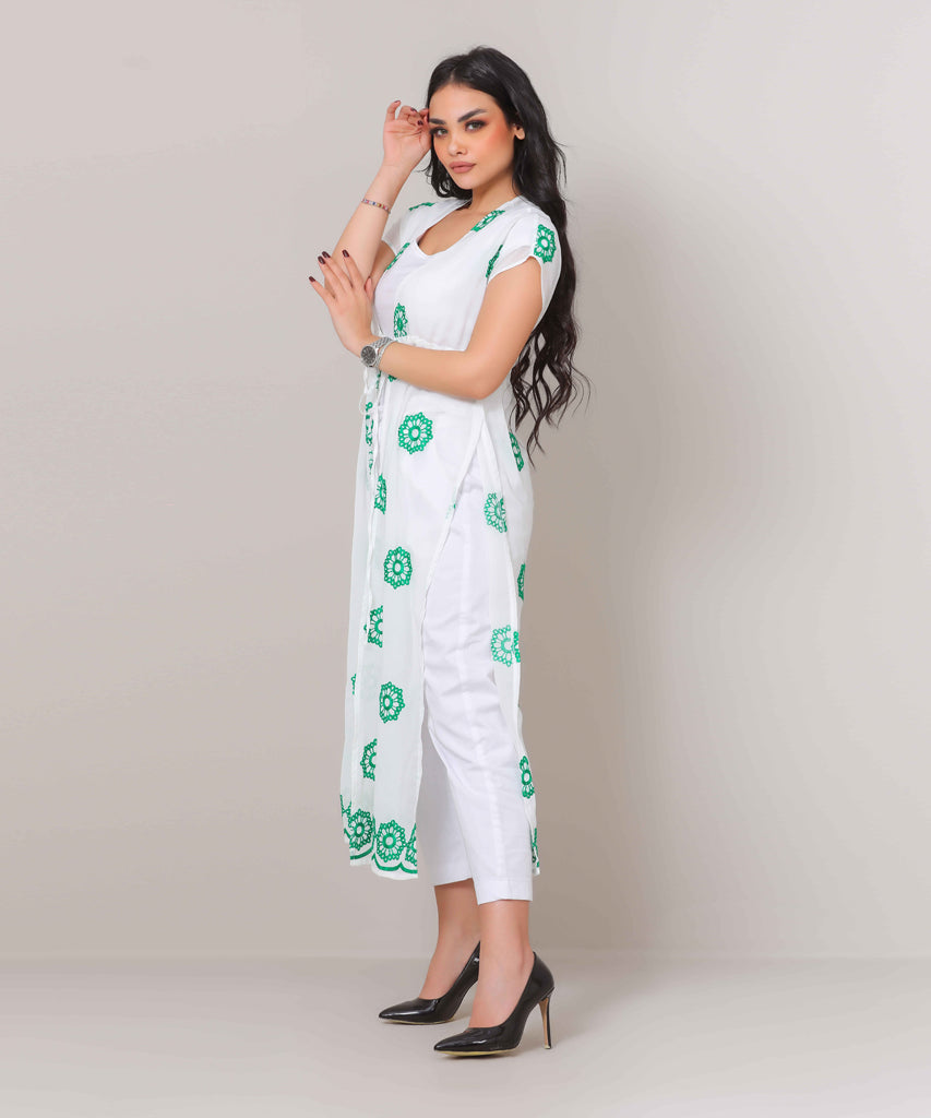 Cardigan-Chiffon-GREEN