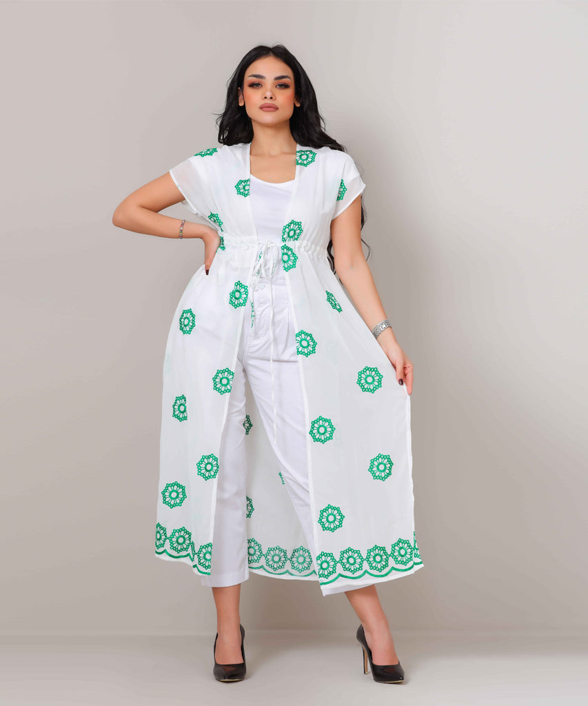 Cardigan-Chiffon-GREEN