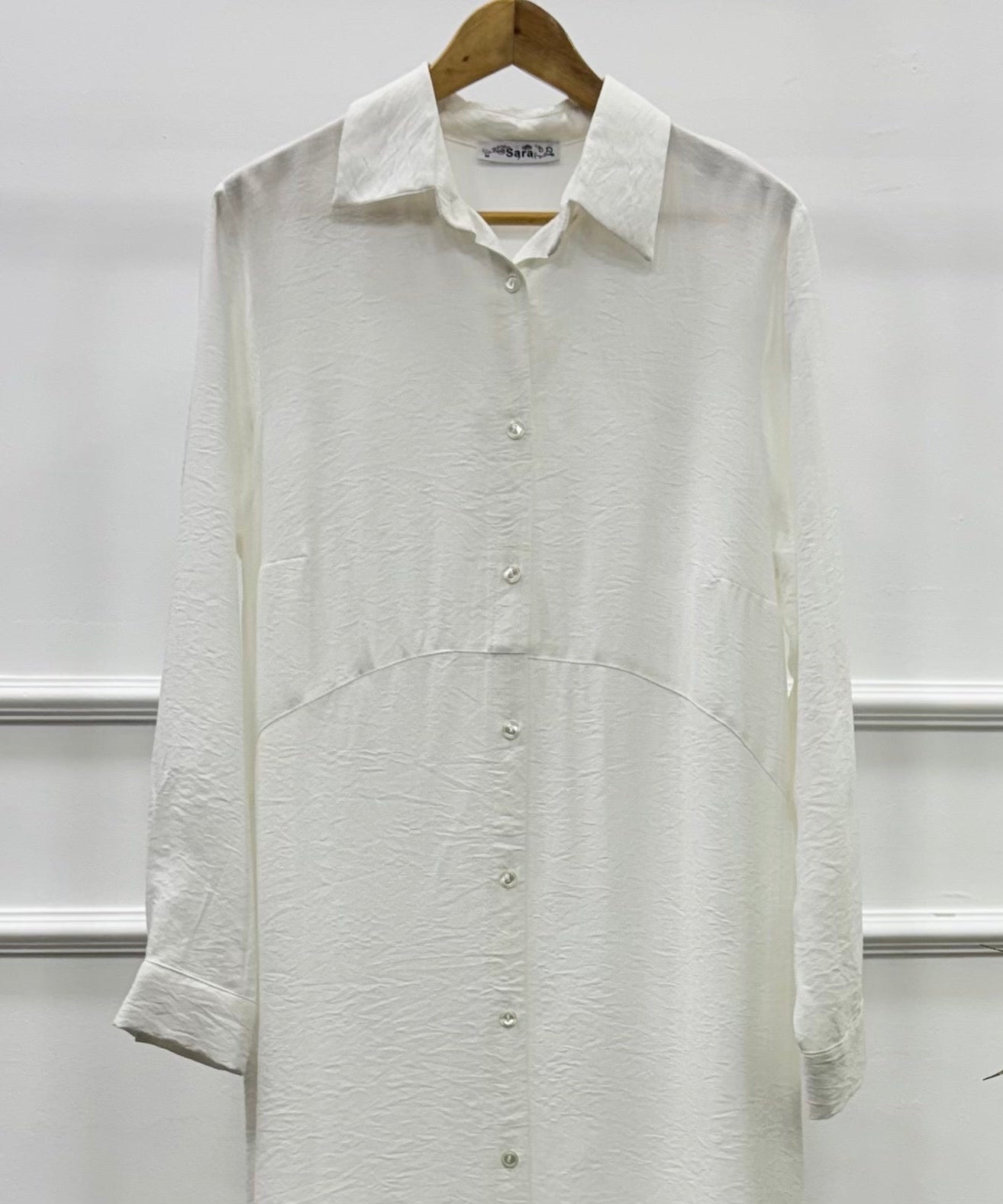 Versatile Long Tunic-Spanish Linen-White