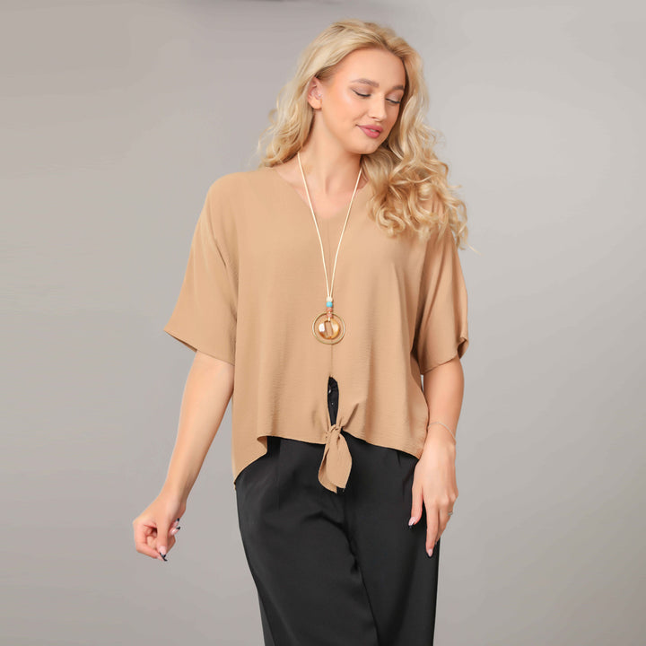 Blouse-Cotton Viscose-CAFEE