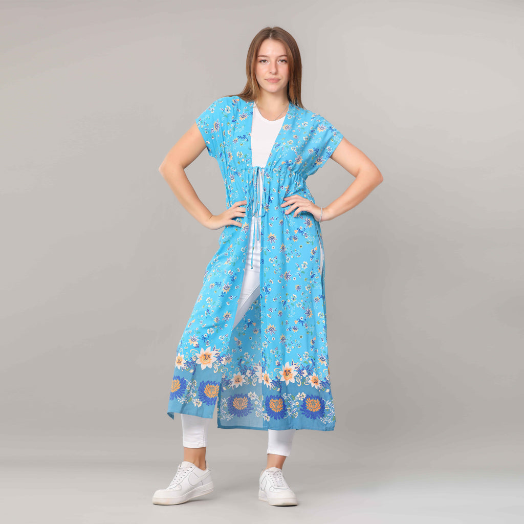 Cardigan-Viscose-TURQOISE