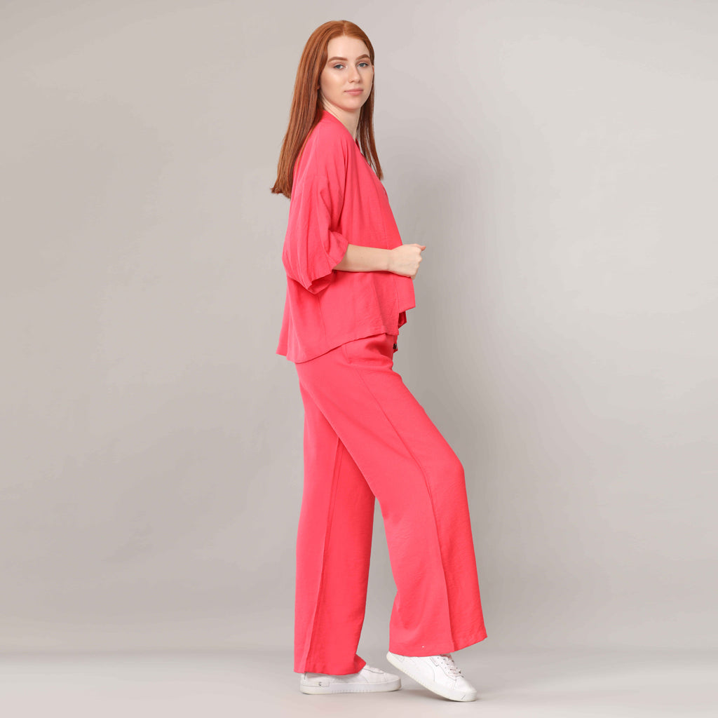 Cardigan-Cotton Viscose-FUCHSIA