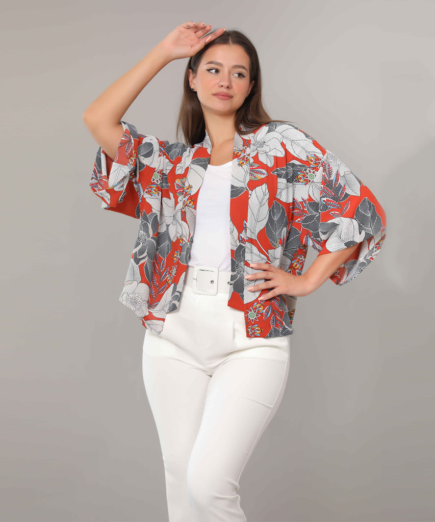 Pancho-Chiffon Crepe-TOPI