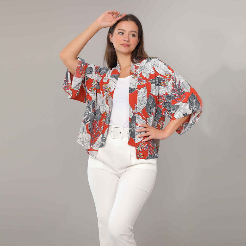 Pancho-Chiffon Crepe-TOPI