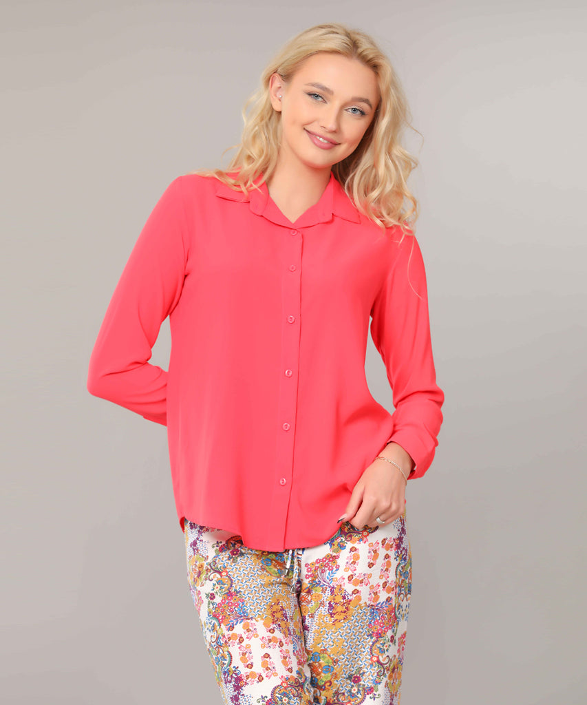 Shirt-Soft Armani-FUCHSIA