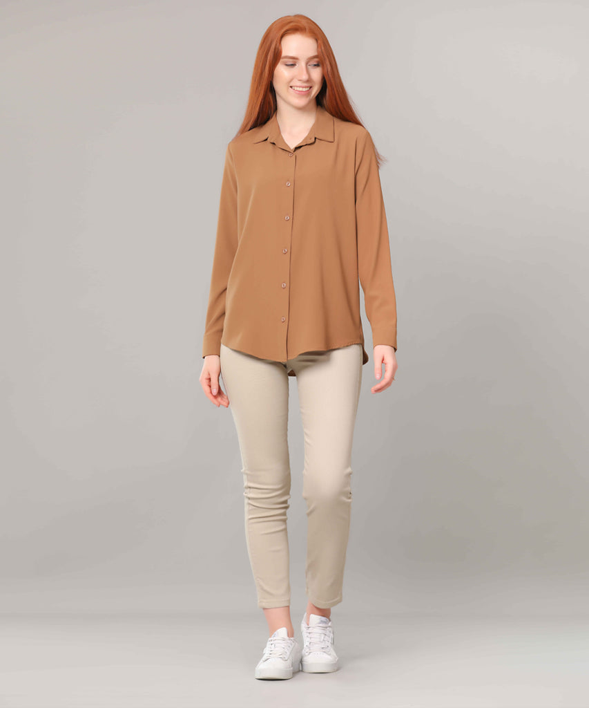 Shirt-Soft Armani-BROWN