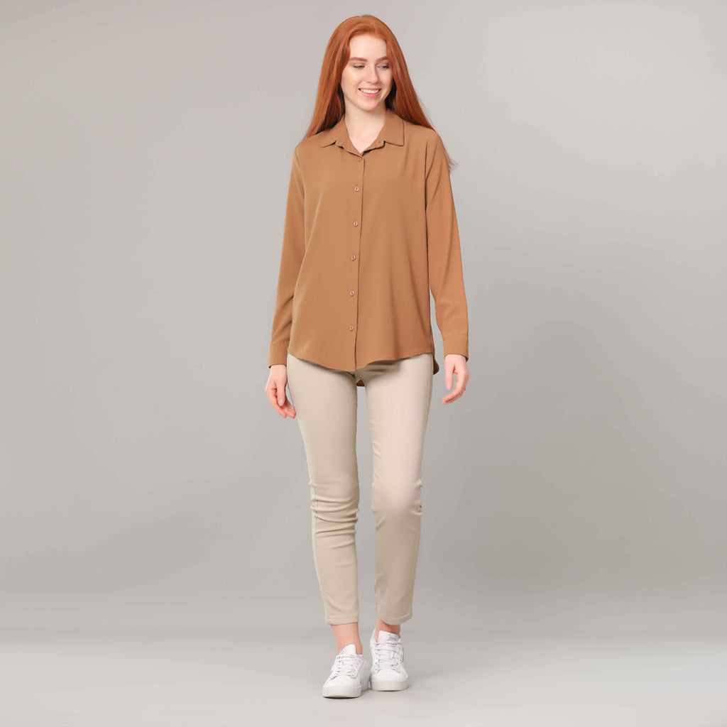 Shirt-Soft Armani-BROWN