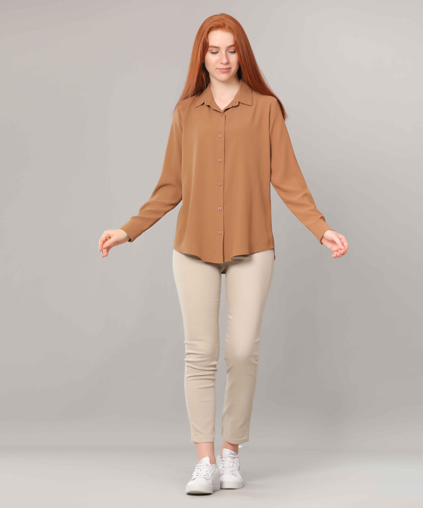 Shirt-Soft Armani-BROWN