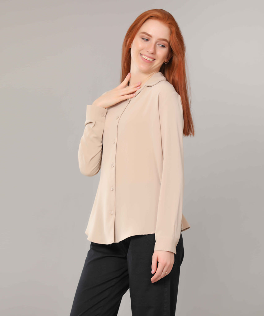 Shirt-Soft Armani-BEIGE