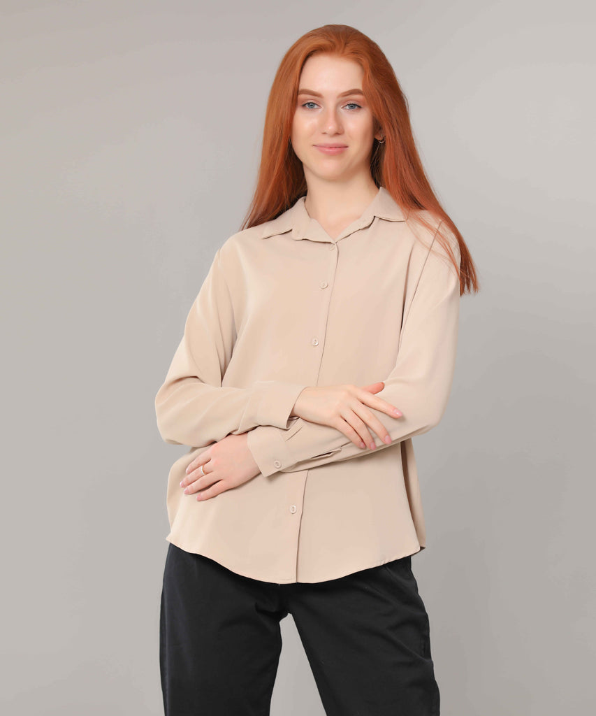 Shirt-Soft Armani-BEIGE