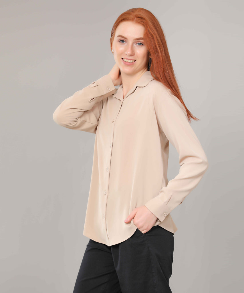 Shirt-Soft Armani-BEIGE