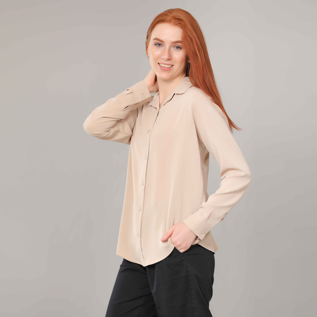 Shirt-Soft Armani-BEIGE