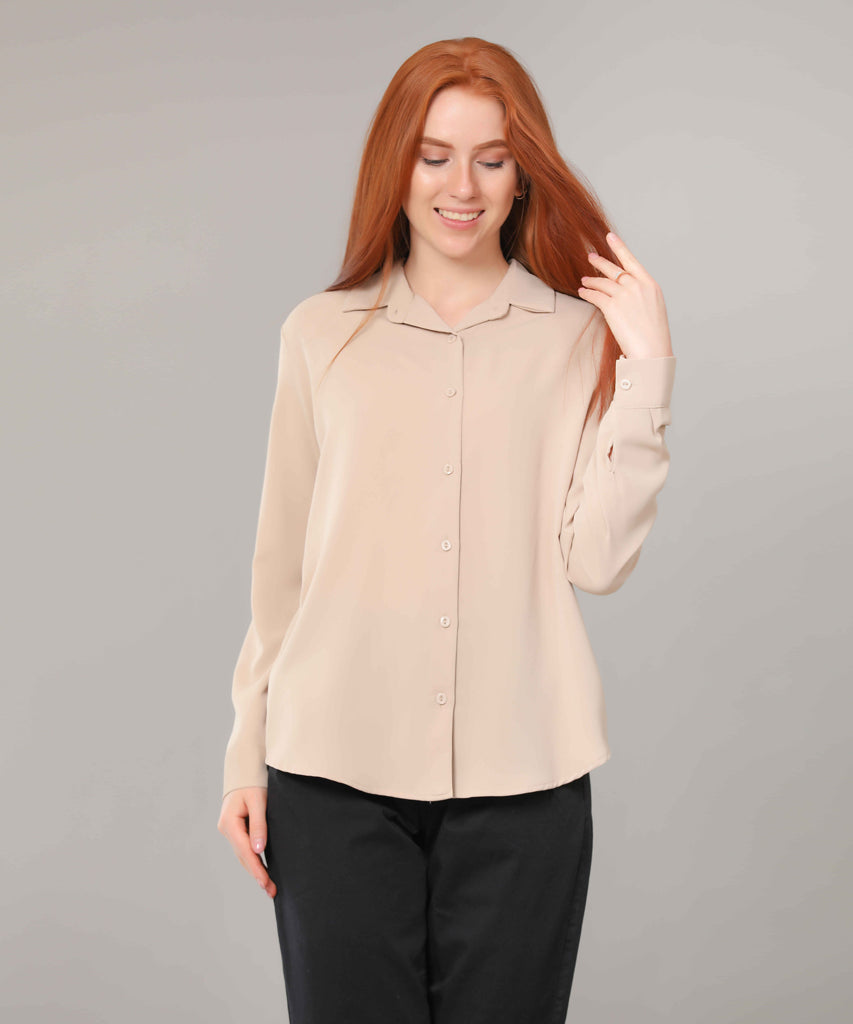 Shirt-Soft Armani-BEIGE