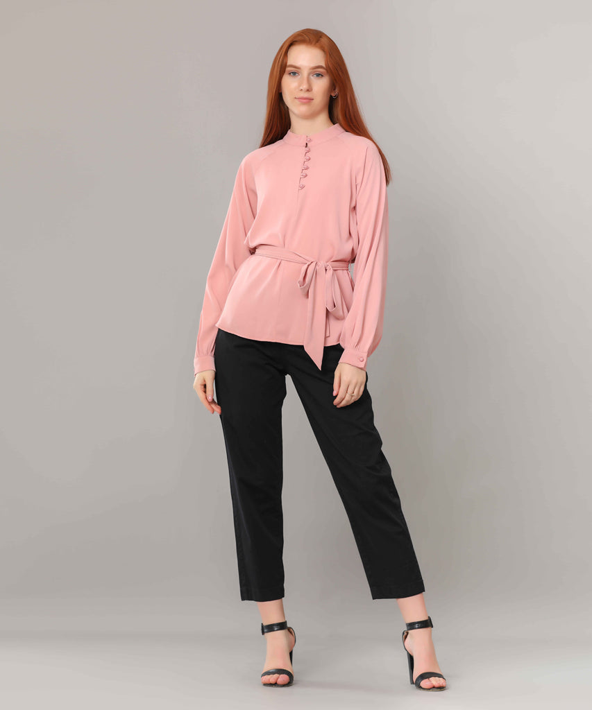Blouse-Soft Armani-ROSE