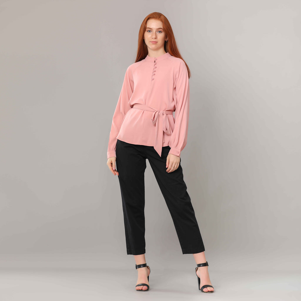 Blouse-Soft Armani-ROSE
