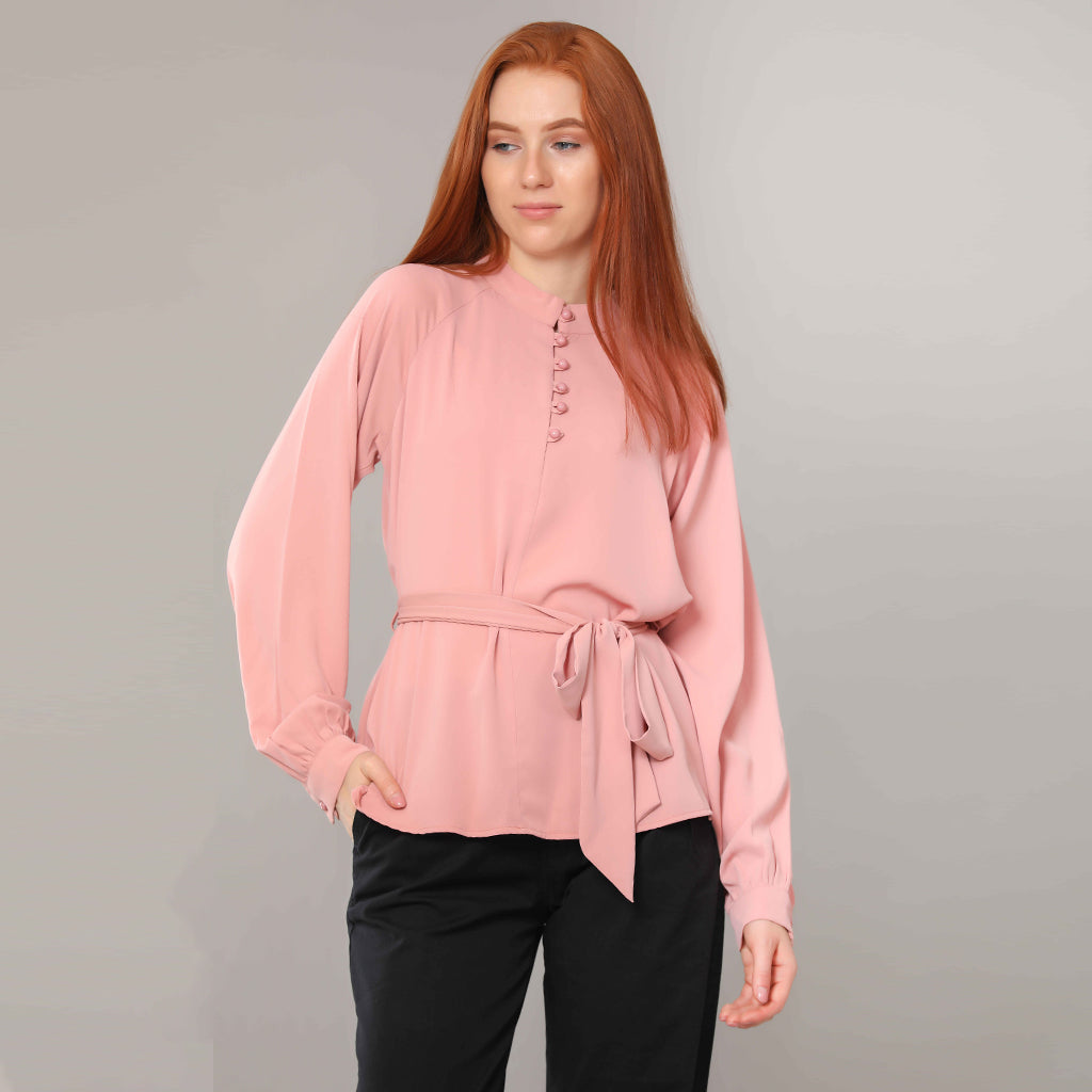 Blouse-Soft Armani-ROSE