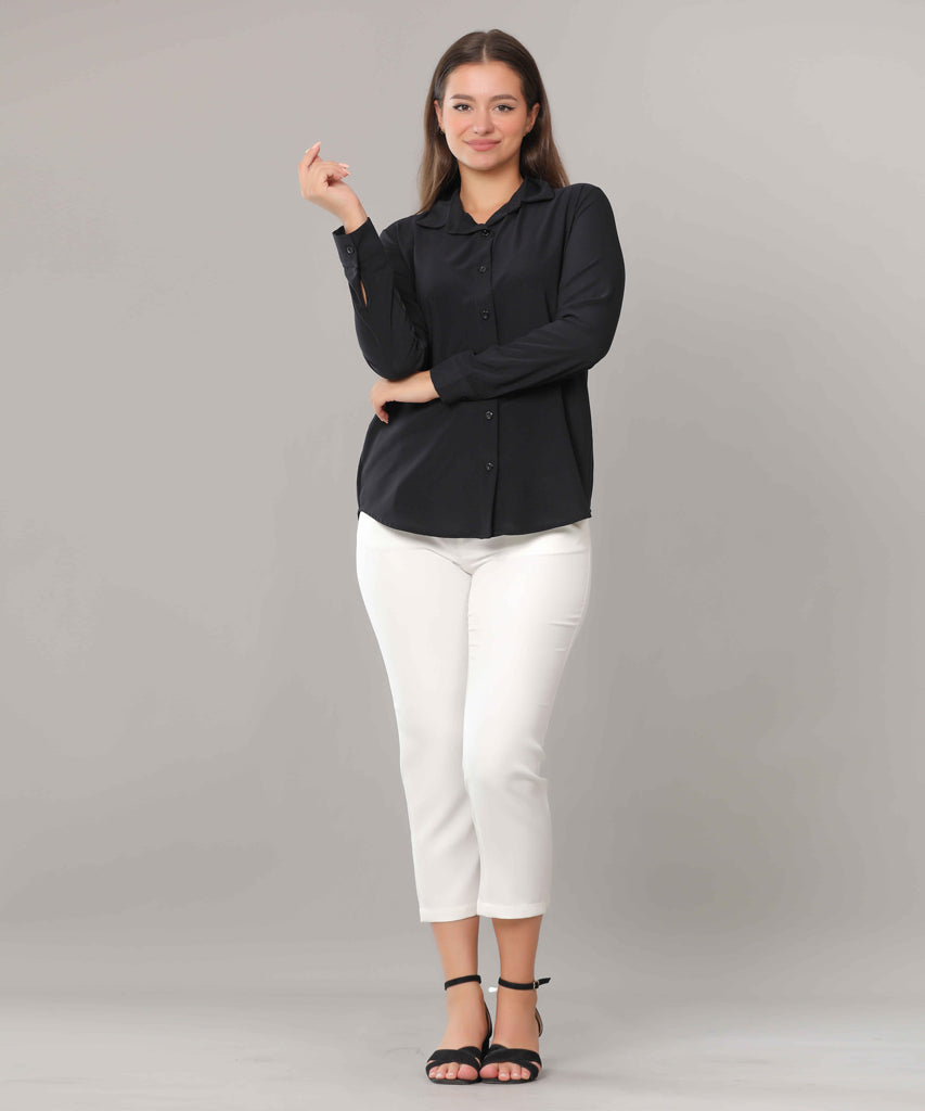 Shirt-Soft Armani-BLACK