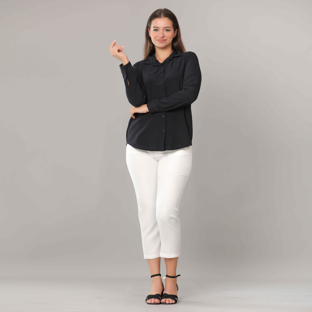 Shirt-Soft Armani-BLACK