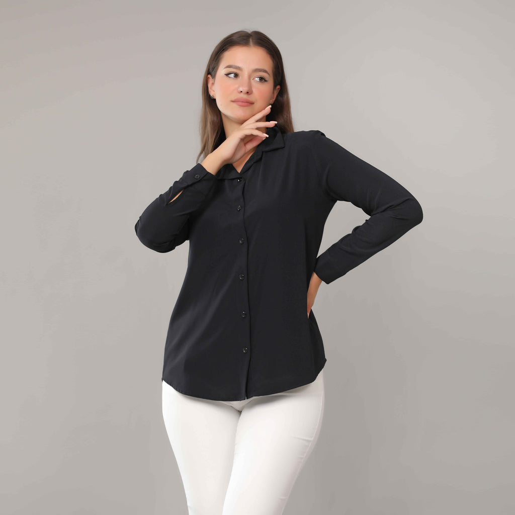 Shirt-Soft Armani-BLACK