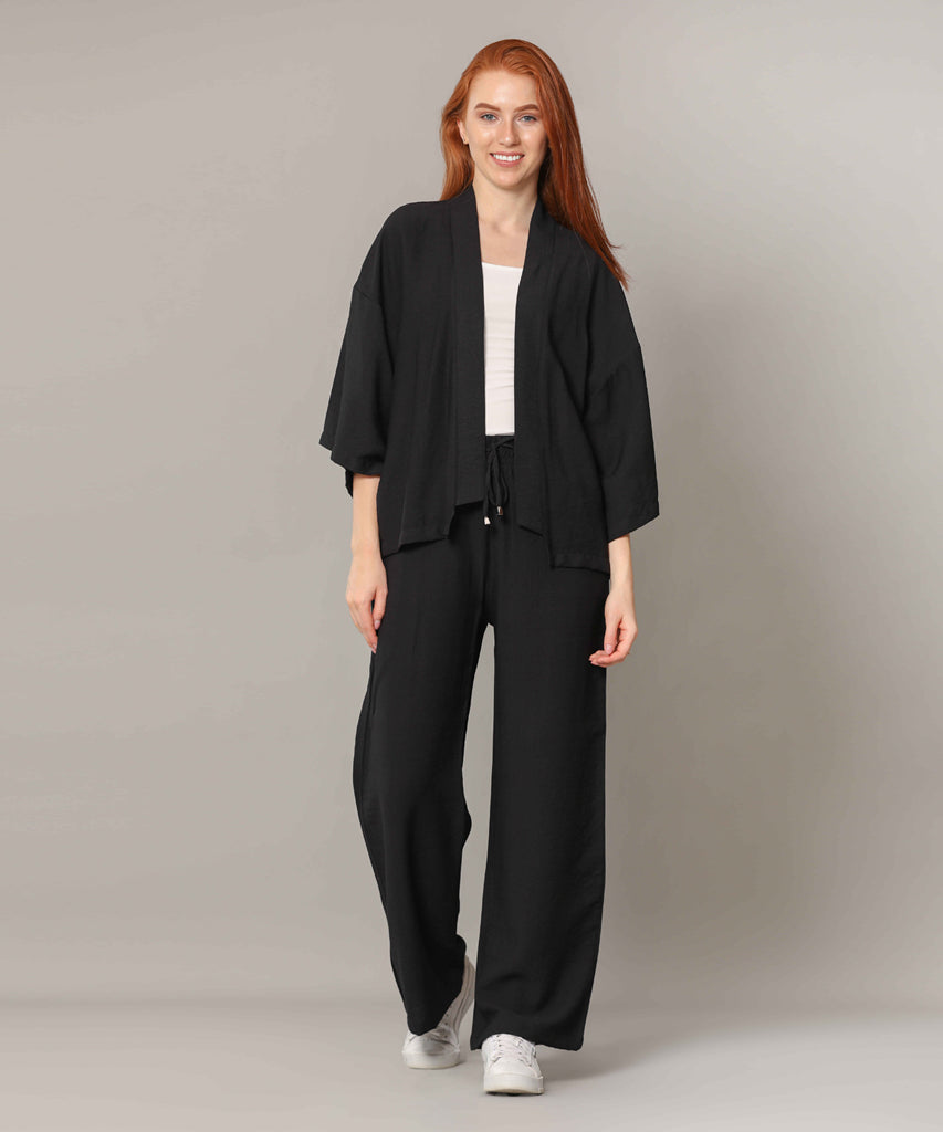 Trousers-Gabardine-BLACK