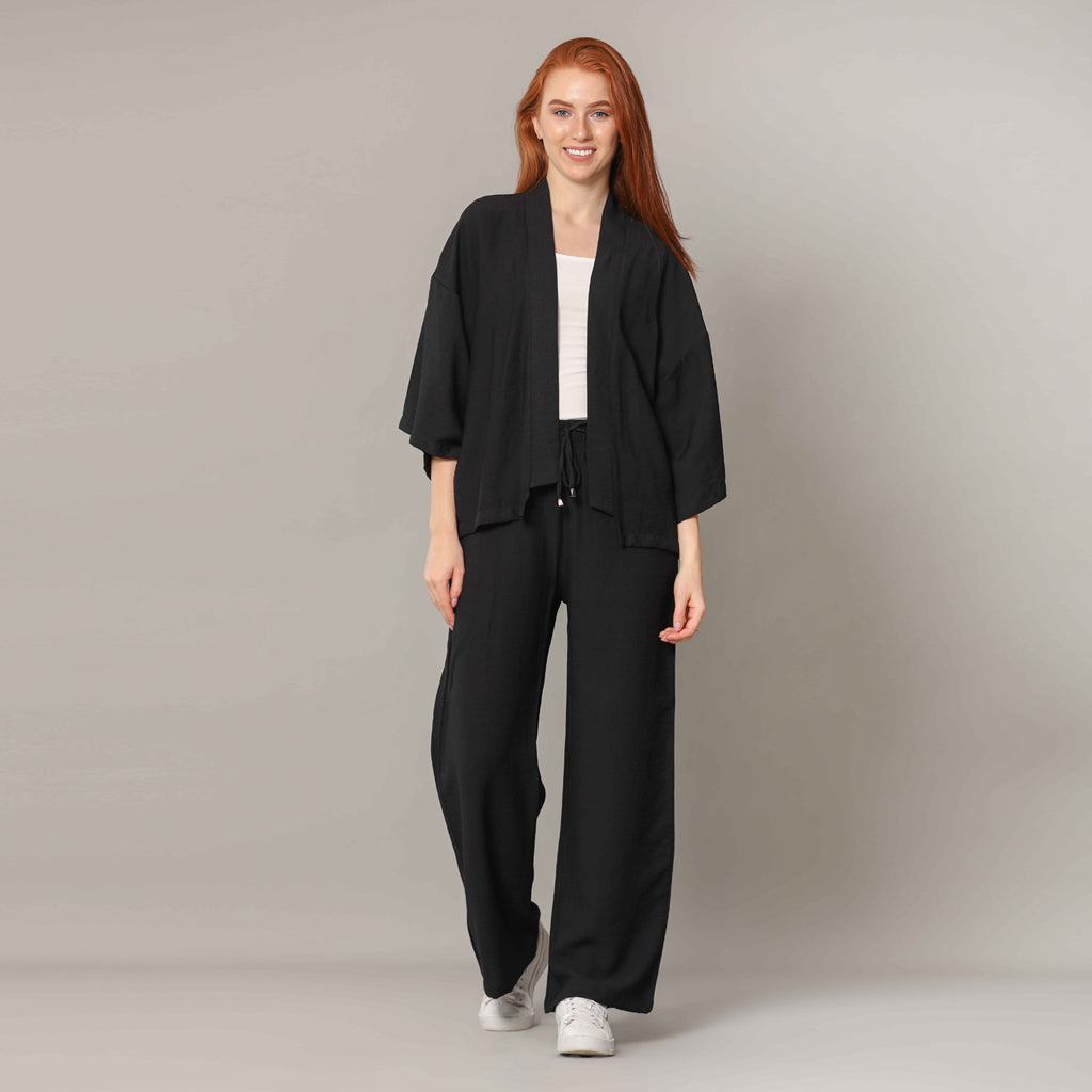 Trousers-Gabardine-BLACK