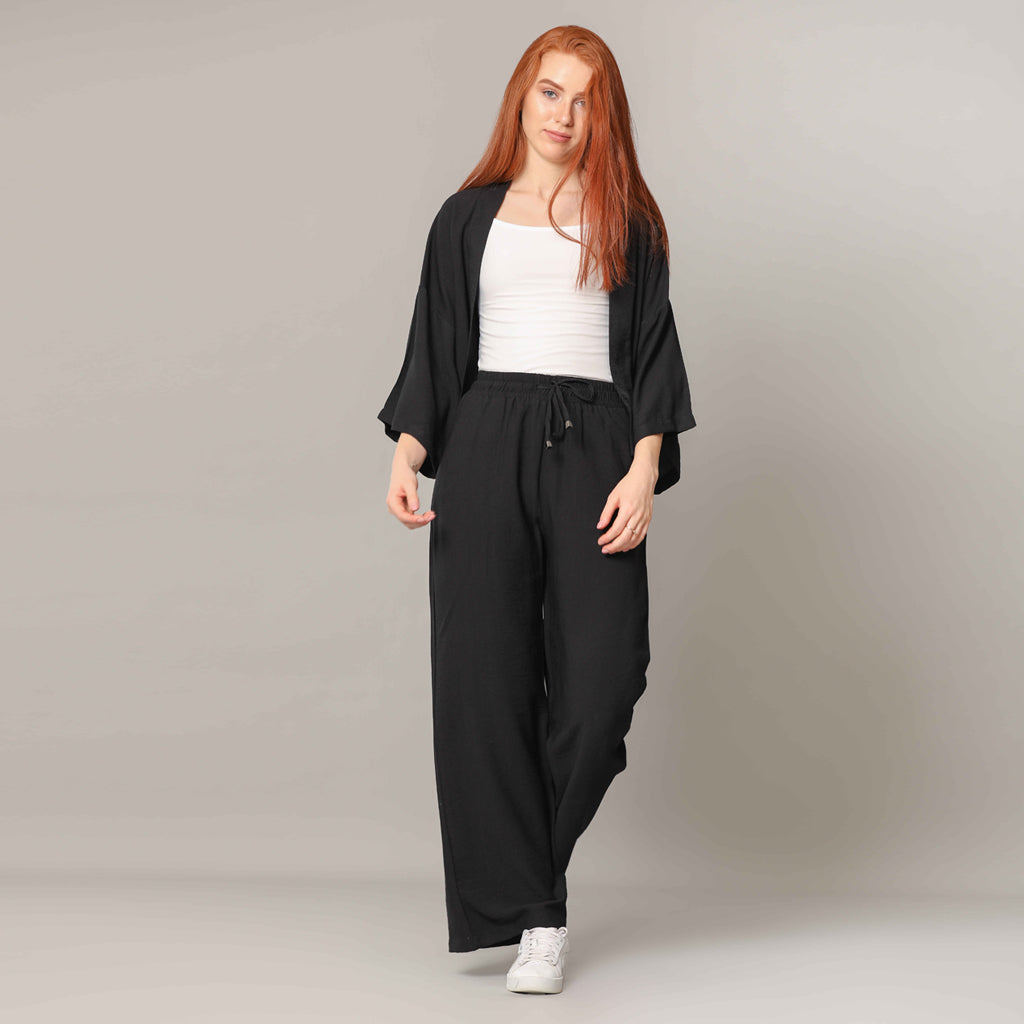 Trousers-Gabardine-BLACK