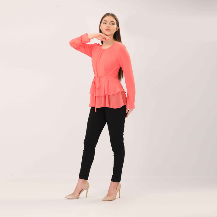Blouse-Chiffon-ROSE