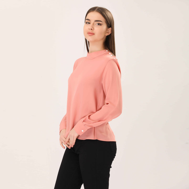 Blouse-Chiffon-ROSE